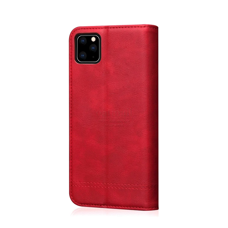 Роскошный Ретро Тонкий кожаный флип-чехол для iPhone 11 Pro, чехол-подставка с магнитной книгой для iPhone 11 Pro Max, чехлы