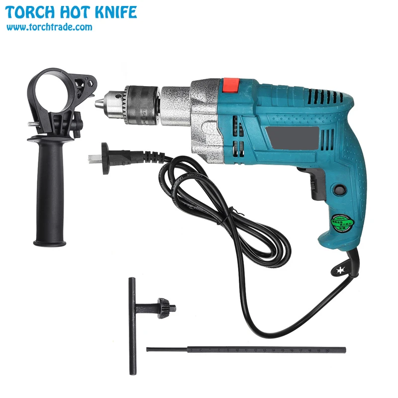 Электрический бесщеточный ударный сверлильный пистолет вращающийся молоток