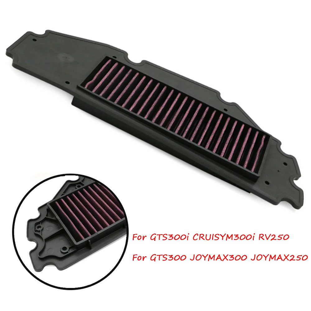 Очиститель воздушного фильтра из нетканого материала для мотоциклов SYM GTS300i CRUISYM300i RV250 GTS300 JOYMAX300 JOYMAX250