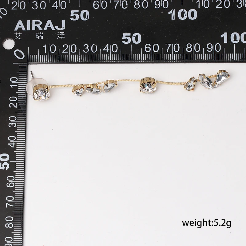 Золото Серебро Бронза длинные висячие серьги женские новые дизайнерские