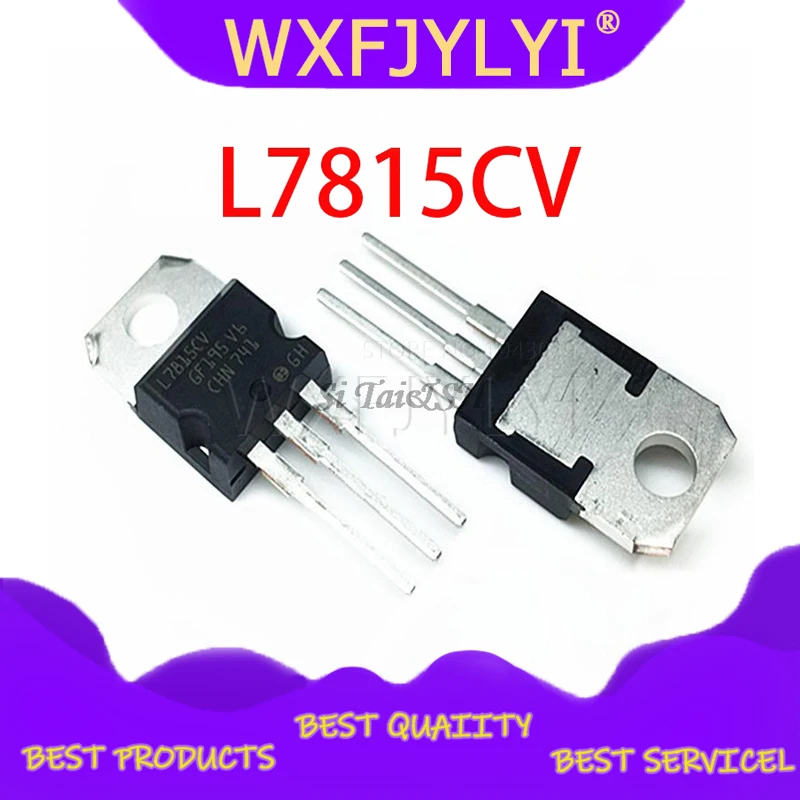 10 шт. L7815CV TO220 L7815 220 7815 LM7815 MC7815 Новый и оригинальный IC|Интегральные схемы| |