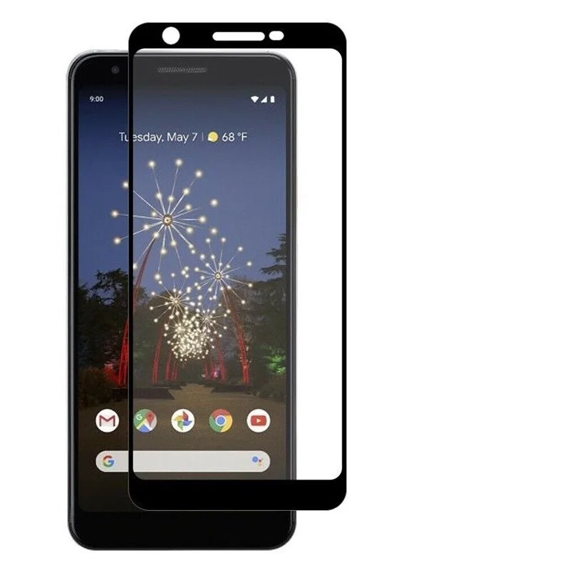 9D полное покрытие защитное закаленное стекло Защита экрана для Google Pixel 2 3 3a 4 XL Lite