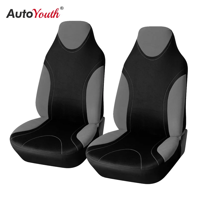 

Чехлы для автомобильных сидений AUTOYOUTH, 5 цветов, 2 шт., подходит для большинства автомобилей внутренние аксессуары, сиденье