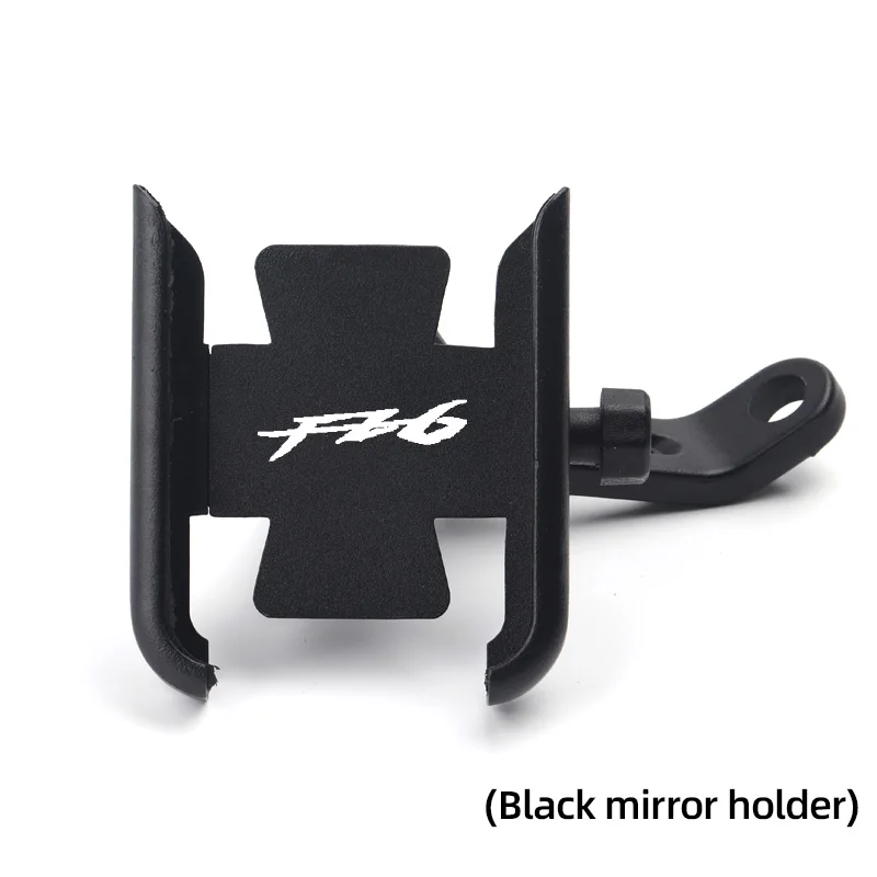 for yamaha fz6 fz6n motorcycle cnc aluminum mobile phone holder gps navigator rearview mirror handlebar bracket accessories free global shipping
