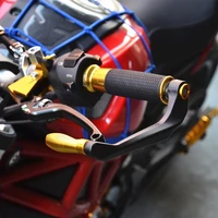 60 hot sales 2pcs aluminium alloy motorcycle brake clutch levers handlebar protector guards