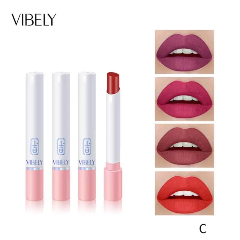 VIBELY набор матовых губ 4 цвета цветная сигарета тюбиков помады водостойкая