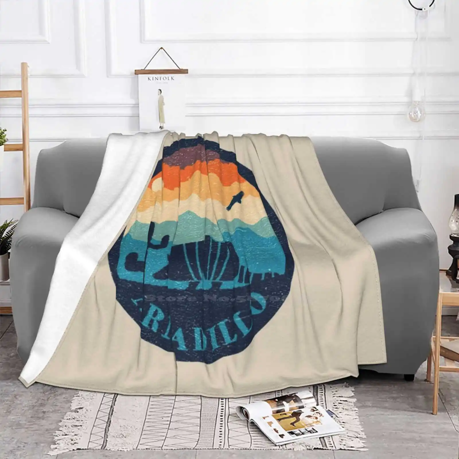 Одеяло Armadillo Desert с кондиционированием воздуха модное мягкое одеяло винтажное