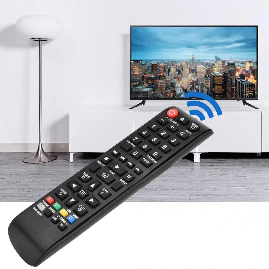 Remote Control Replacement for Samsung AH59-02533A Blue Ray Home Theater System Smart Frequency 433 MHz ABS | Электроника