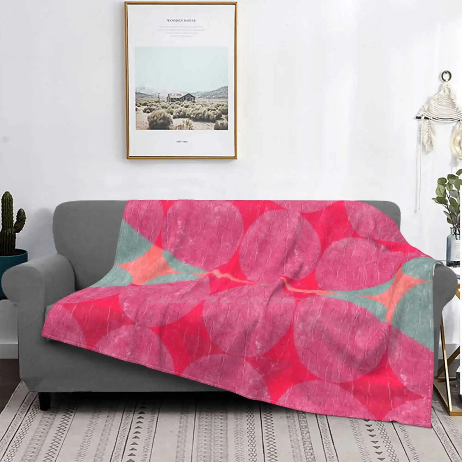 

Dots : : Purple Red And Turquoise New Arrival Fashion Leisure Flannel Blanket Digitalart Sachers Luxury Dots Style Passion