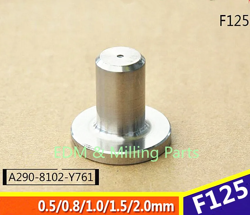 CNC Wire EDM Sparks F125 A290-8102-Y756 Water Nozzle Upper 0.5/0.8/1.0/1.5/2.0mm For Fanuc Machine Service