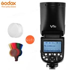 Godox V1 Speedlight V1C V1N V1S V1F V1O V1P TTL HSS 18000s литий-ионный аккумулятор Speedlite Flash для Canon Nikon Sony Fuji Pentax