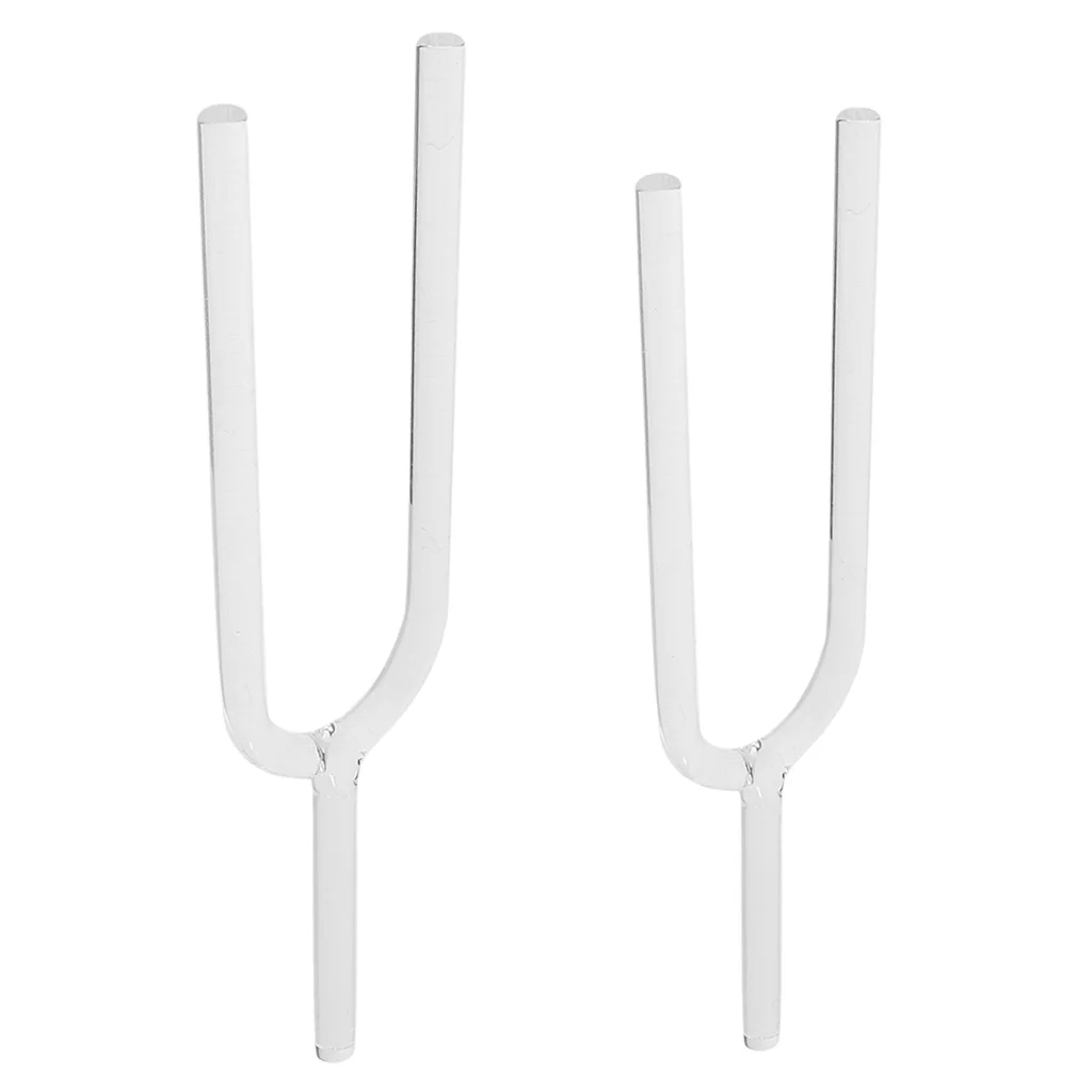 2 шт. кристальная тюнинговая вилка Поющая чаша для медитации йоги идеальный звук