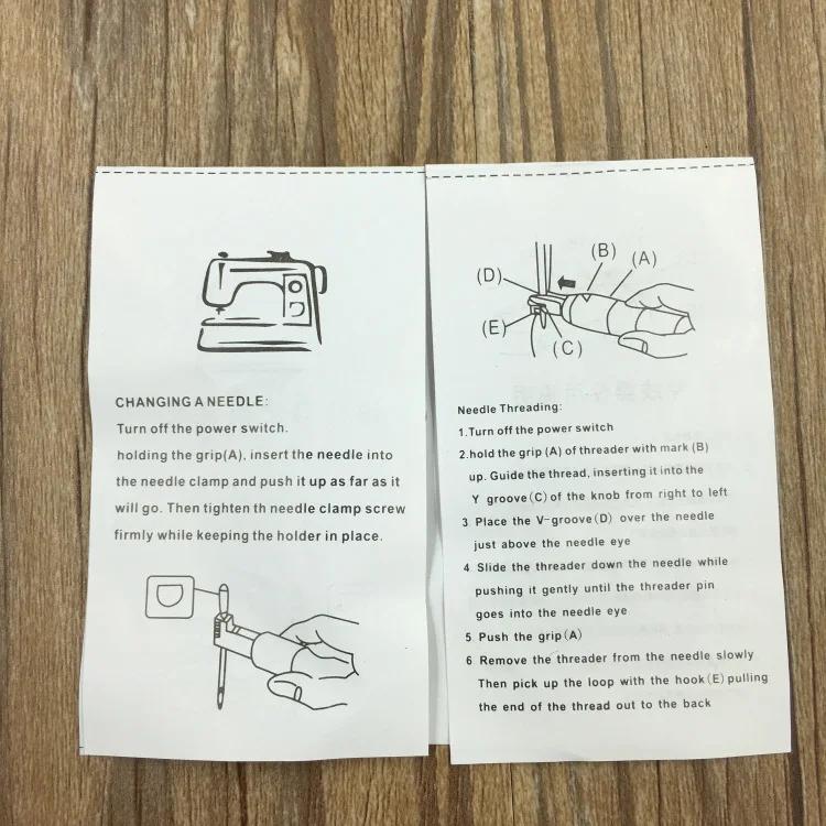 Винтажный измельчитель игл Singer оригинальный для singer 4411 4423 5511 23 3323 siruba jack pfaff bernina