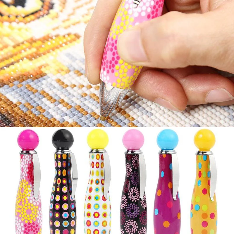 Инструмент для алмазной живописи милая буровая ручка аксессуары вышивки