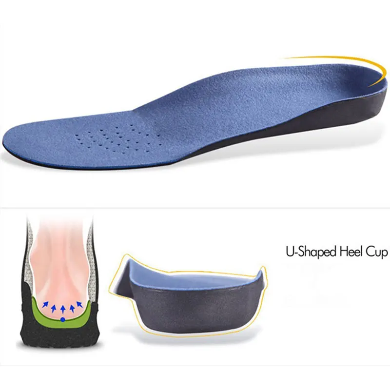 

Hot Selling Men Women Flat Foot Correction Insoles Health Sole Pad Feet Care Insoles Shoes Arch Support Cushion
