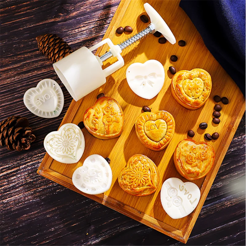 Форма для выпечки сделай сам формочка Заснеженная луна 1 комплект аксессуары