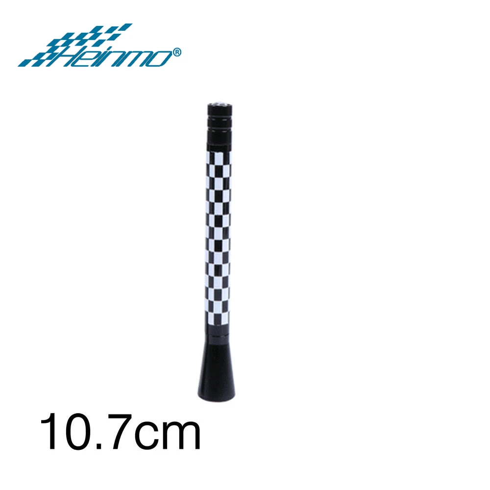 Flag Checker 107mm Автомобильные антенны MINI Cooper R56 для MINI R55 R56 R60 R61 F54 F55 F56 F60 автомобильные аксессуары для укладки MINI Countryman F60 - Цвет: Flag Checker 107mm