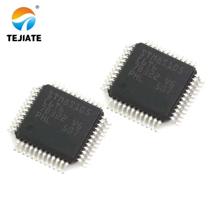 1 шт. STM8S105C6T6 STM8S105 8-битный микроконтроллер IC | Электронные компоненты и