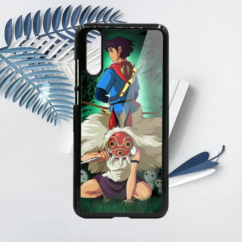 

Japanese Anime Princess Mononoke Phone Case For Samsung galaxy S note 8 9 20 10 e lite2019 plus pro ultra Hard PC
