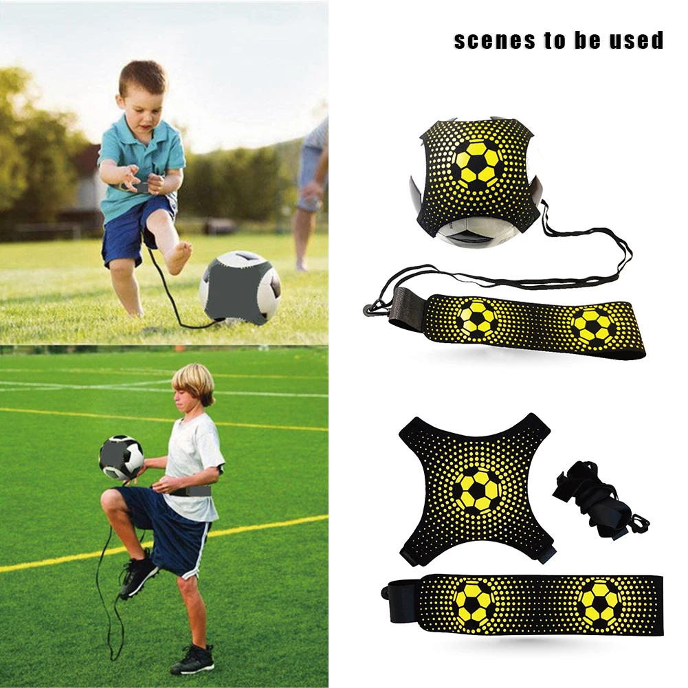 

Soccer Kick Trainer with Adjustable Waist Belt for Football Control Skill Practice Training Equipment Durable Bags Gift