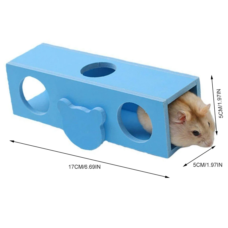 1 шт. Симпатичные Забавные игрушки хомяк деревянные качели свинья маленький