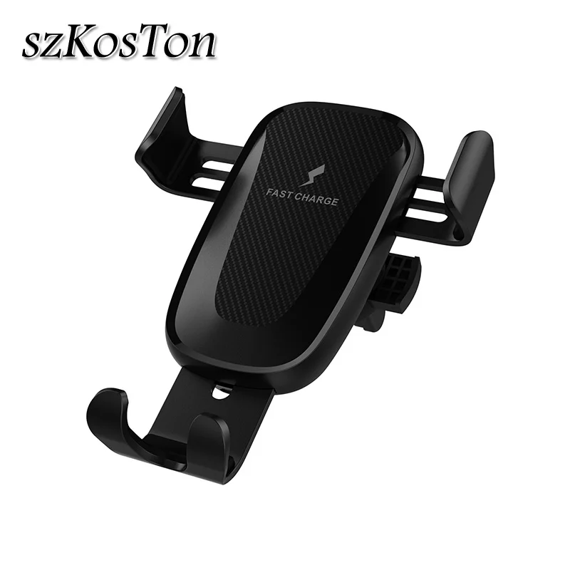 10 Вт беспроводное автомобильное зарядное устройство Автомобильный держатель