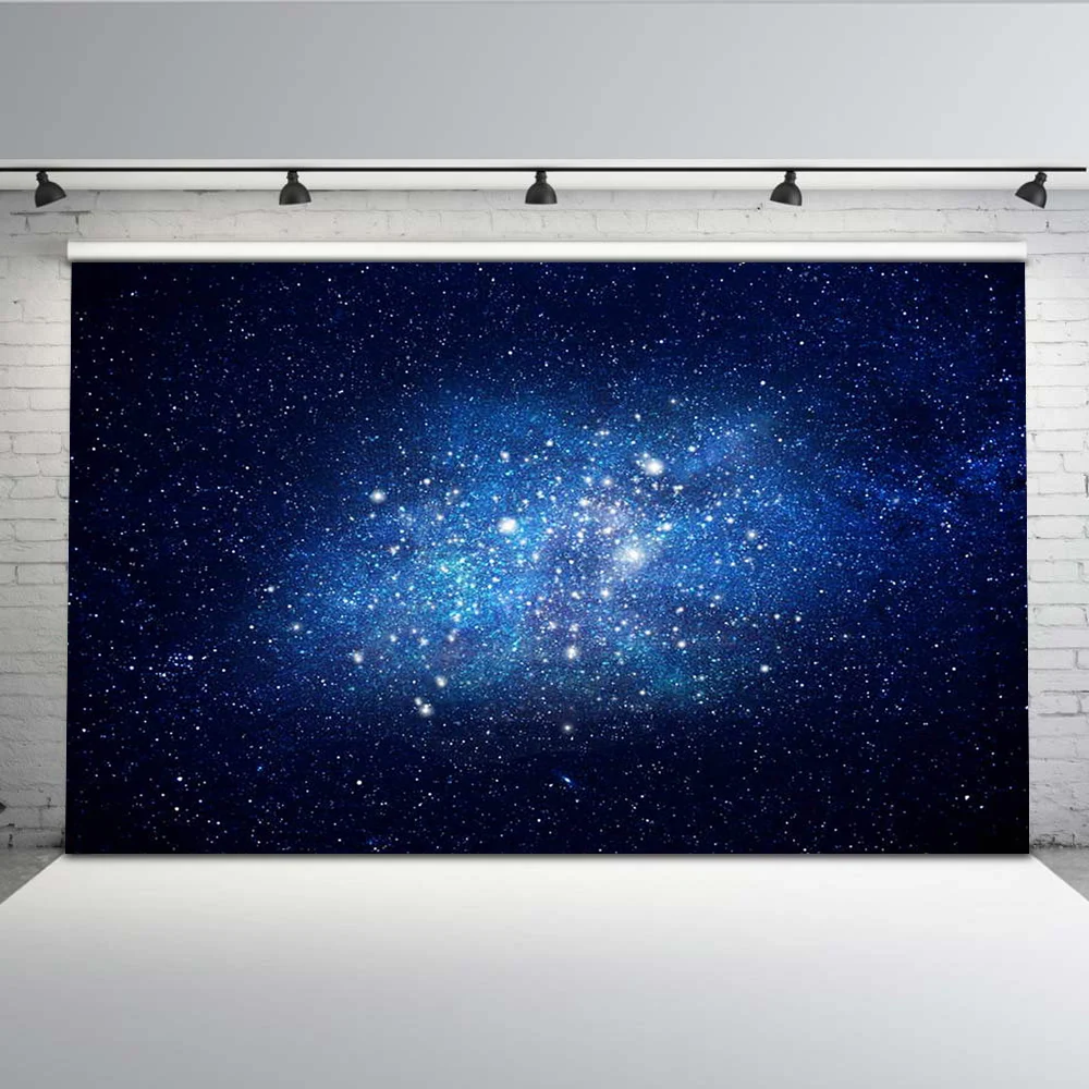 

Mehofoto Universe Nebula Background for Photography Studio Shine Planet Photo Booth Backdrop Y-567