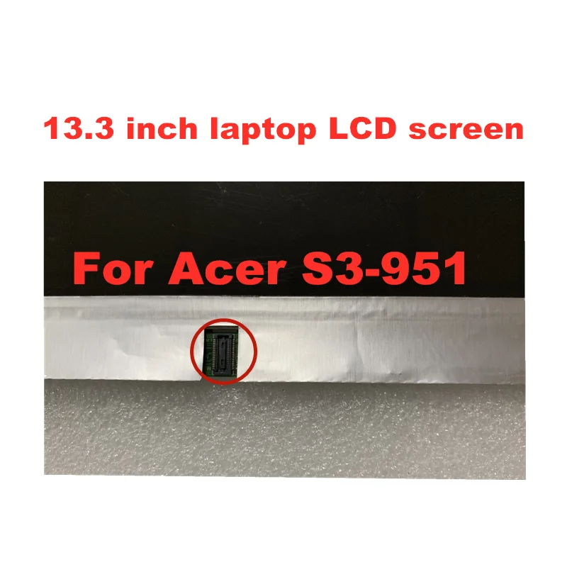 13 3 дюймов для Acer S3-951 S3-391 S3-2464G ноутбук ЖК-дисплей экран B133XW03 V3 B133XTF01.0 B133XTF01.1 B133XTF01.2