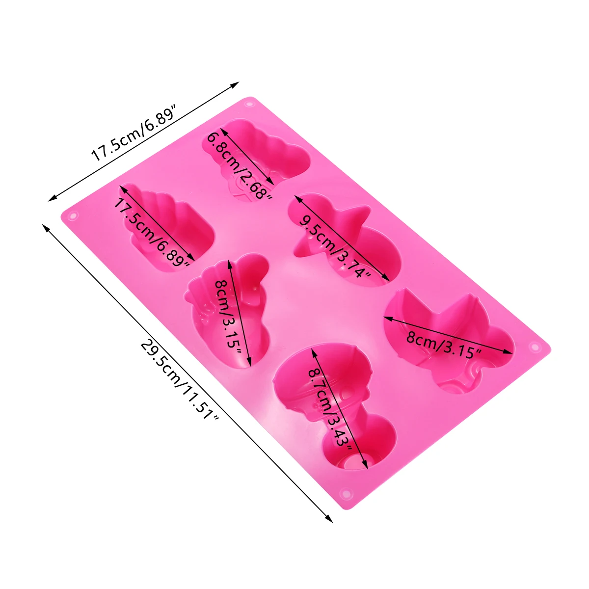 1 шт. силиконовая форма для детского торта сделай сам шоколадного мыла и помадки