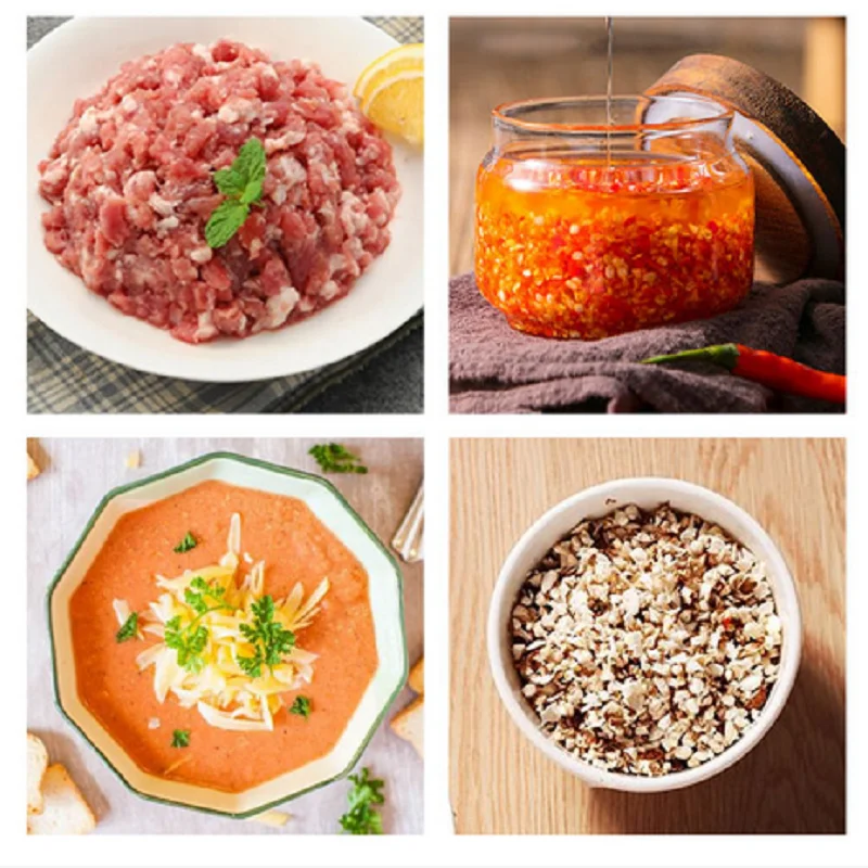 Многофункциональная Мясорубка большой емкости из нержавеющей стали может быть