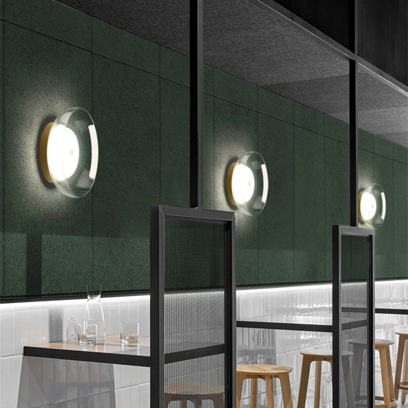 

Modern Glass Round Led Ceiling Lamp Creative Design Luxury Ceiling Lights Lighting Cafe Living Room Bedroom Kitchen Art Fixtures