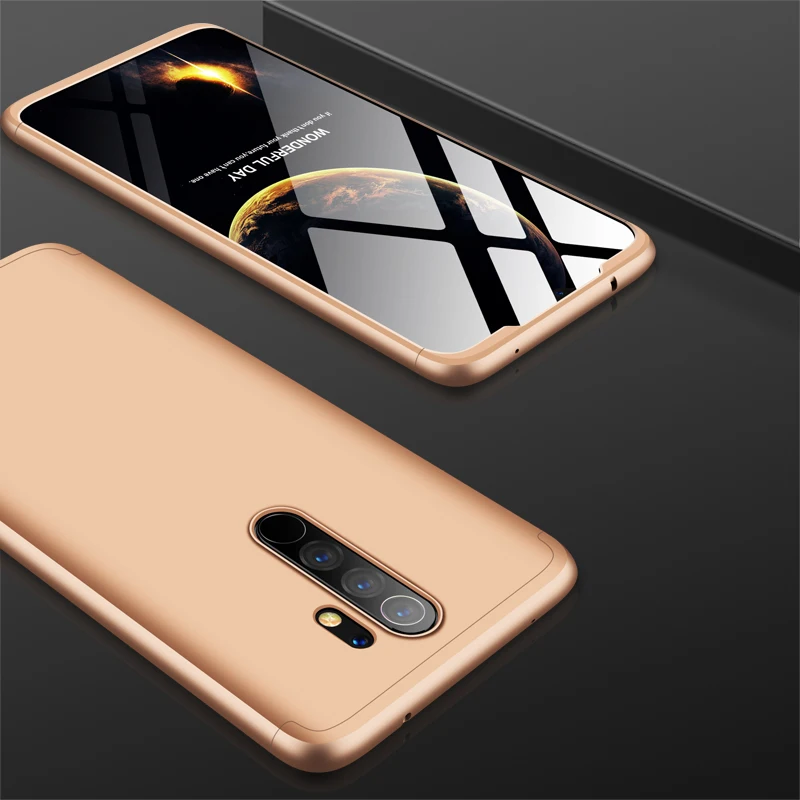 3-в-1 чехол для Xiaomi redmi note 8 Pro Чехол Крышка защитное кольцо магнетизм кронштейн анти-столкновения в виде ракушки для redmi note 8 Coque