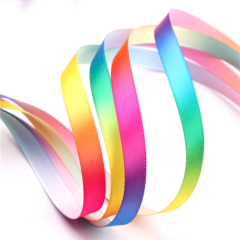 Шелковые корсажные ленты градиентного цвета украшения для свадьбы