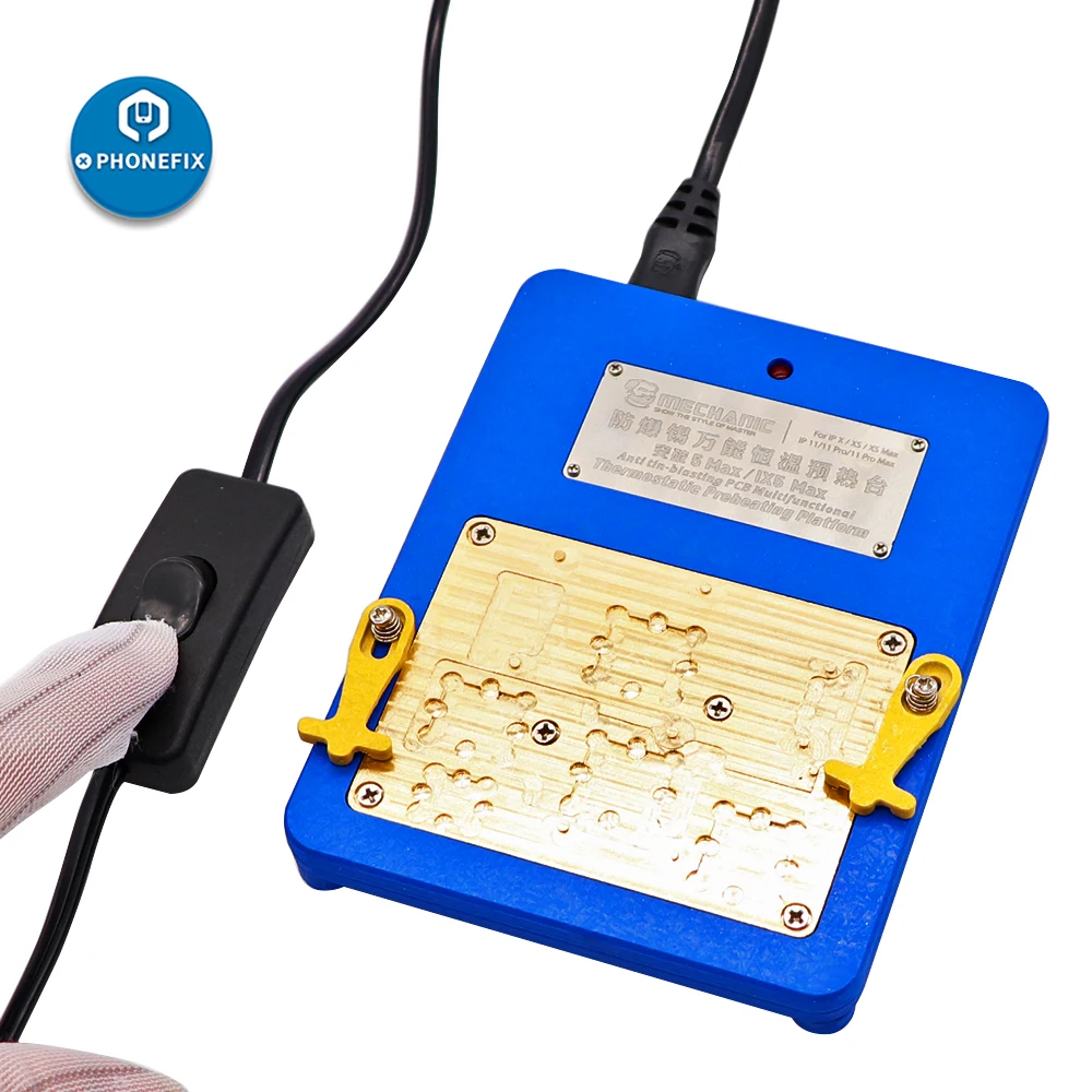Подставка для ремонта материнской платы Mechanic IX5 MAX 6 в 1 iPhone X/XS/XSMAX/11/11Pro/11Pro Max|Наборы