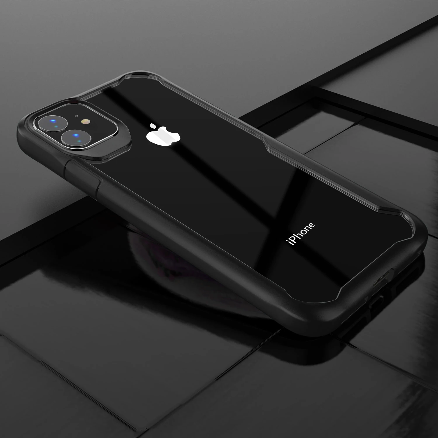 Защитный чехол OMEVE для iPhone 11, Гибридный ТПУ жесткий защитный чехол, прозрачная задняя крышка для iPhone 11, бампер, чехол для iPhone11, чехлы для телефонов