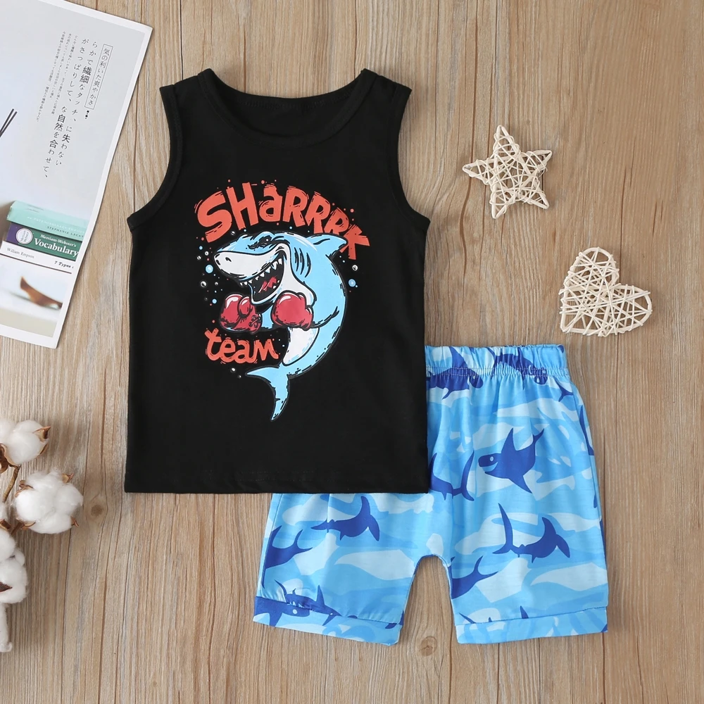 Новинка лета 2021 модная детская одежда для маленьких мальчиков жилет без рукавов +