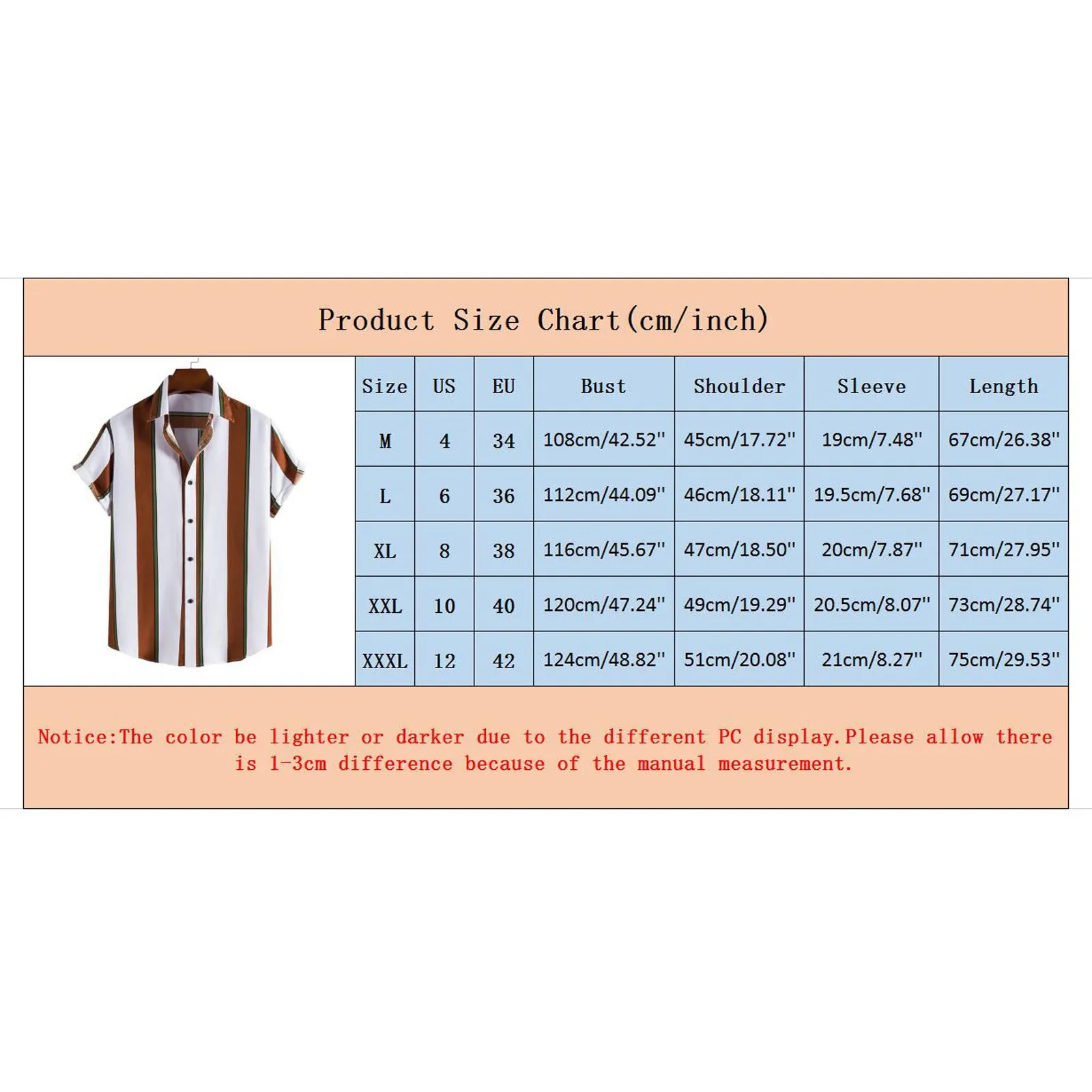 

Mens Striped Printed Shirt Hawaiian Loose Beachwear Short Sleeve Casual Buttons Shirt High Quality Men Shirts Plus Size Tops