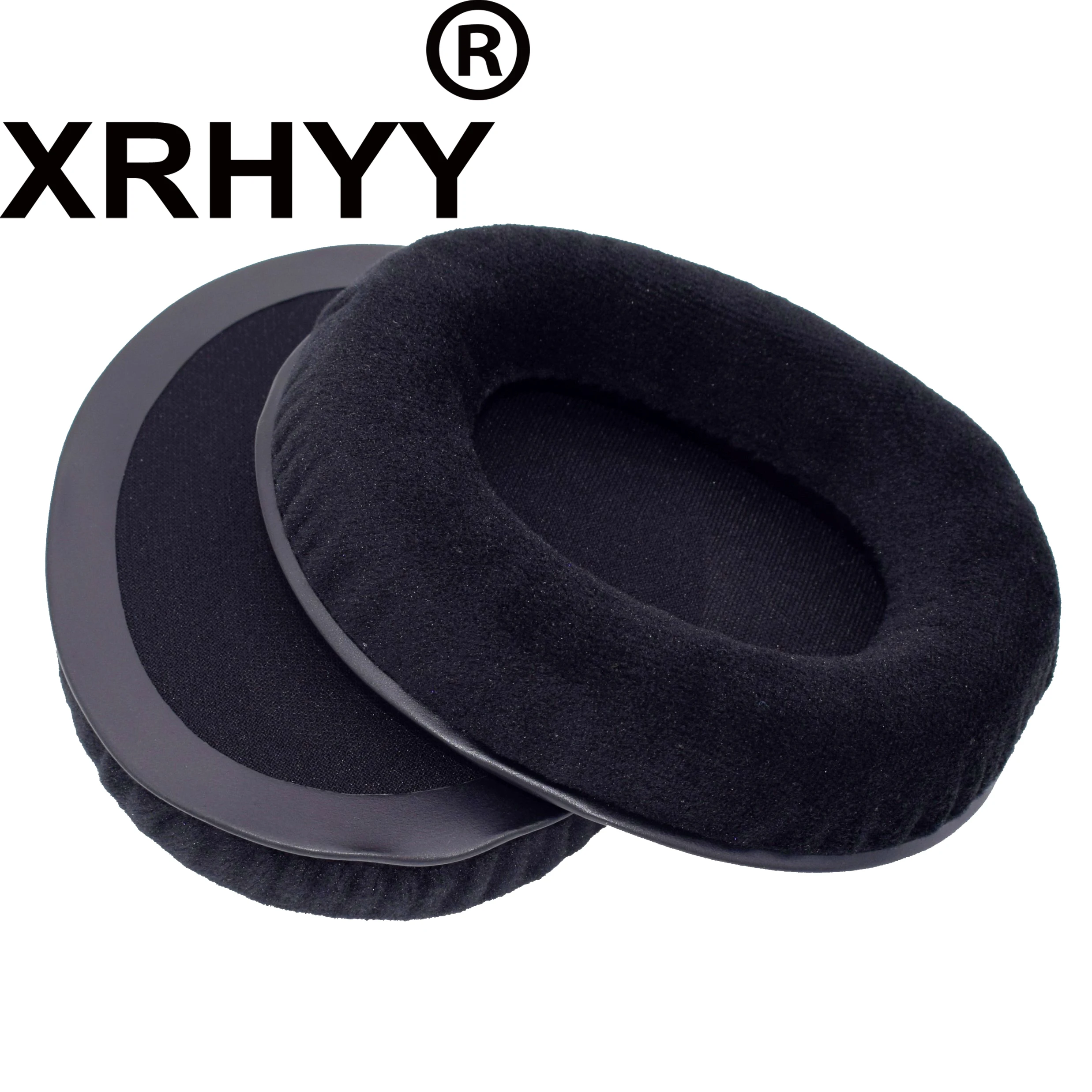 XRHYY черный бархат Замена Earpad уха подушка для kingston KHX-HSCC-BK-FR HyperX Cloud наушники