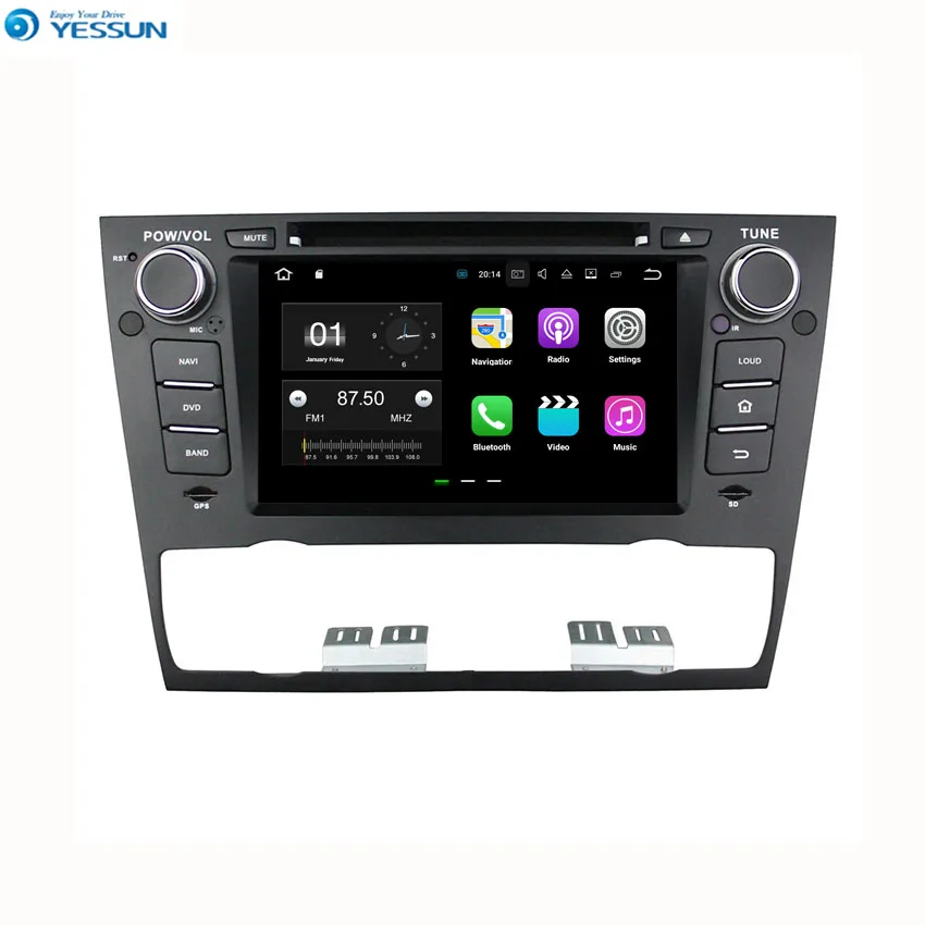 

YESSUN для BMW E90 Saloon 2005 ~ 2012 Android автомобильная навигация GPS Аудио Видео Радио HD сенсорный экран стерео мультимедийный плеер.