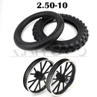 high quality rubber motorcycle tyre 2 50 10 inner tube outer tryefront and rear wheel wheel hub