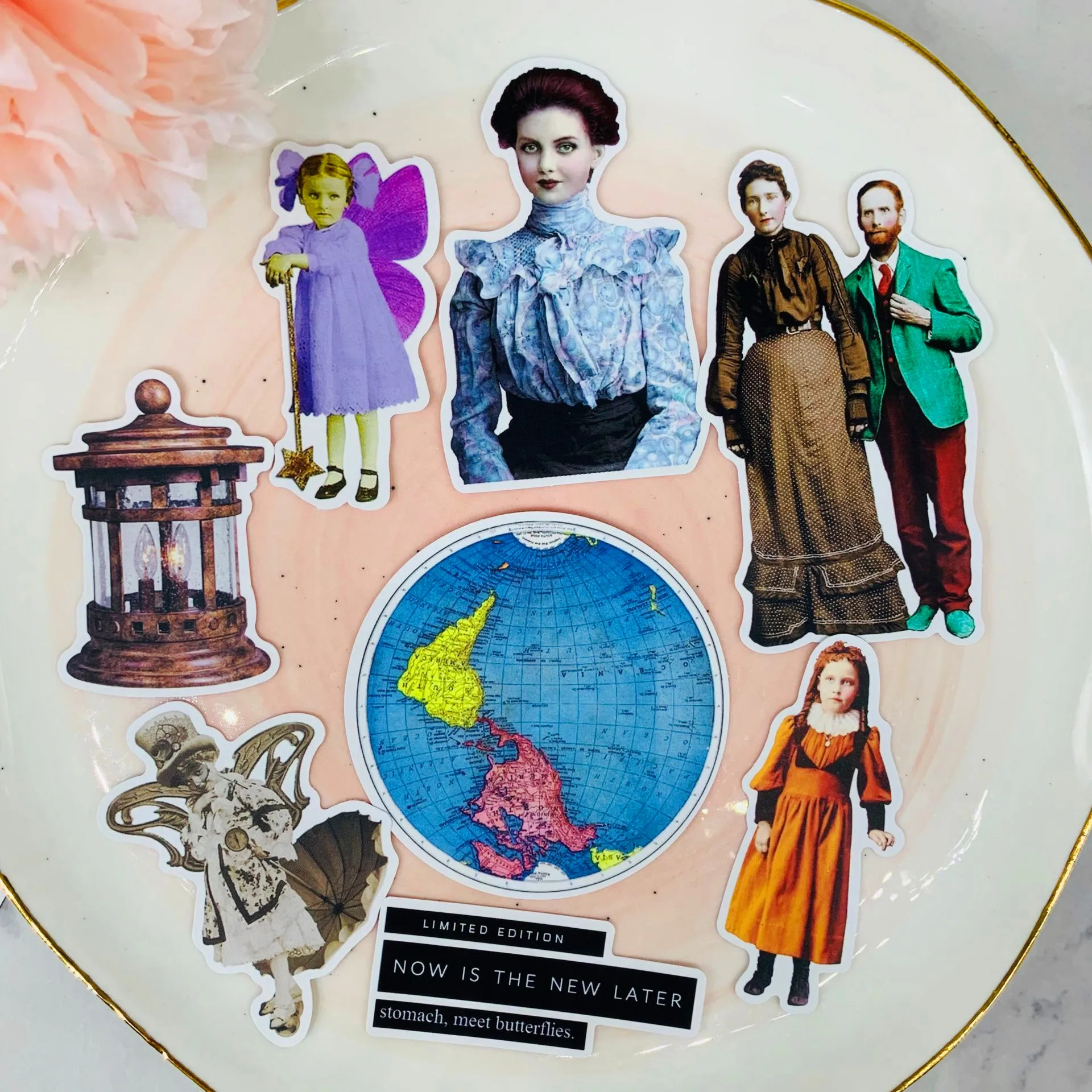 19 шт. наклейки в стиле ретро для детей | Игрушки и хобби