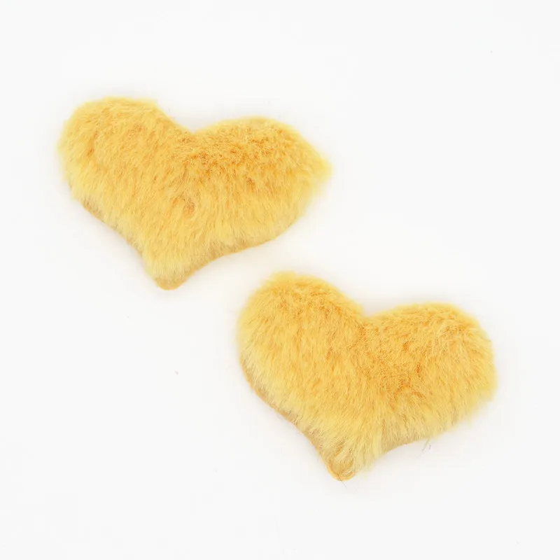 9 шт. плюшевые нашивки для волос в форме сердца | Дом и сад