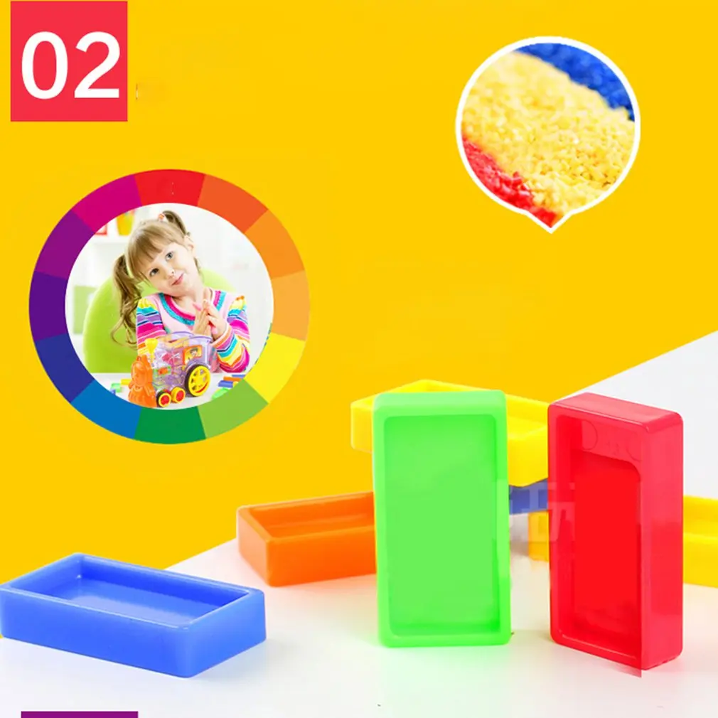 Домино интеллект пазл строительные блоки для детей автомобиль электрический