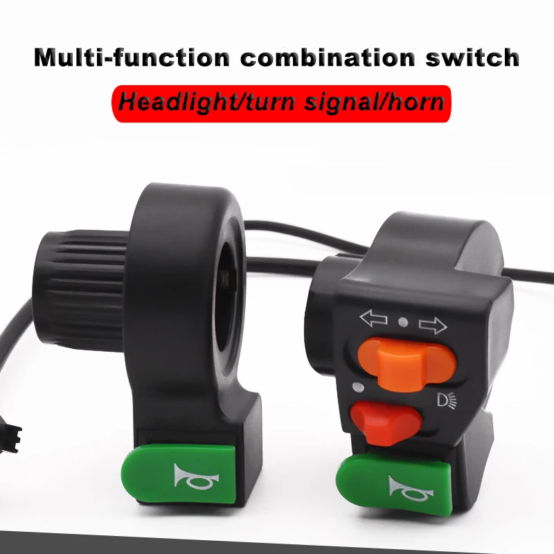 Мотоцикл 7/8 &quot25 мм руль фара/сигнал поворота/роговой динамик