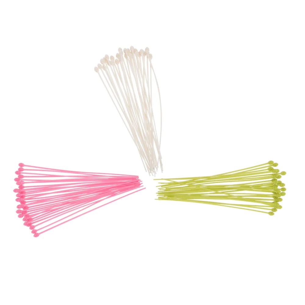 

3 Set of Perming Tools Hair Curler Roller Pin Perming Clips for Hairdressing (White, Pink, Green 1 for Each)