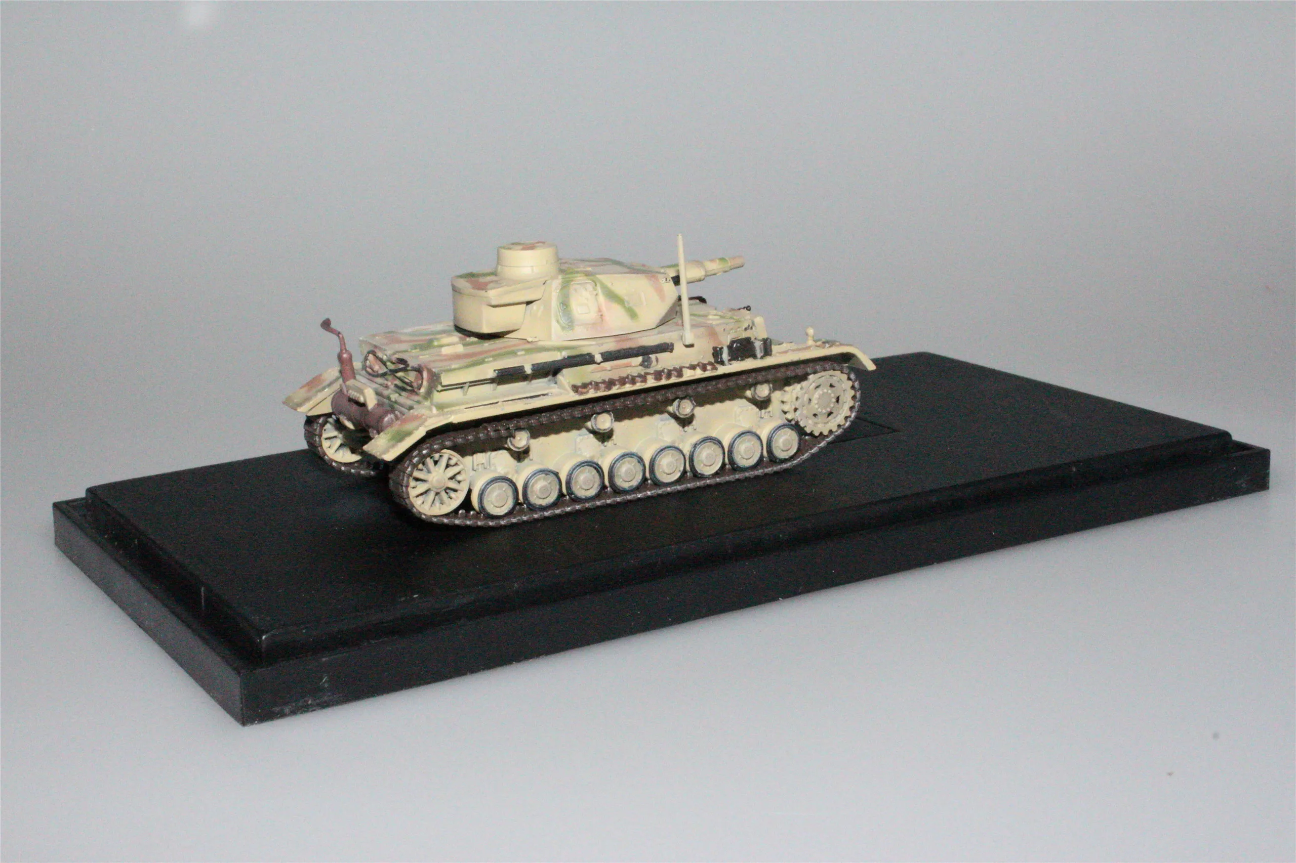 Modelo de tanque militar fundido a presi&oacute;n, escala 1:72, WWII Panzerkampfwagen IV, juguete para regalo de colecci&oacute;n-2