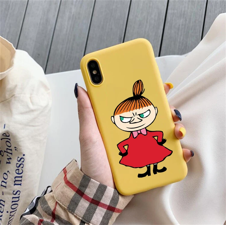 Cute Moomin TPU candy Soft Phone Case For huawei p30 pro p30 lite p20 pro p10 mate 20 p10 lite honor 9 lite