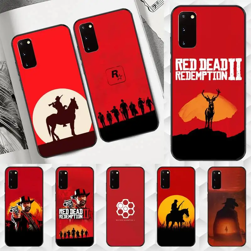 

Red Dead Redemption 2 Phone Case For Samsung A30 A20 A20S A10 A10S A9 A8 A6 A6S A40 STAR Lite Cover Coque