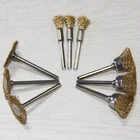 Щетки для полировки латунной проволоки, 9 шт.компл., 2 2 мм, 18 мм, 6 мм, вращающиеся, более прочные