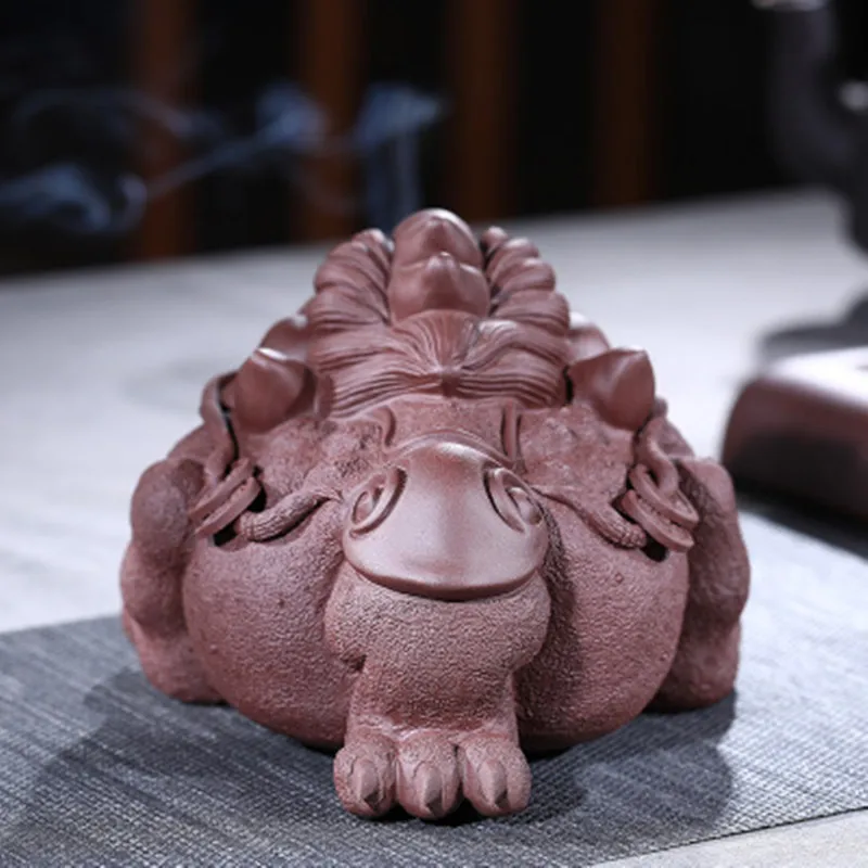 Керамические украшения чайный поднос для домашних животных Yixing Zisha глина